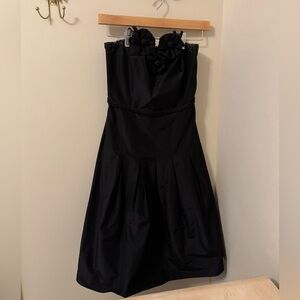 Lilly Pulitzer Black Strapless Dress